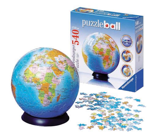 Ravensburger Puzzleball - The World (540 pieces)