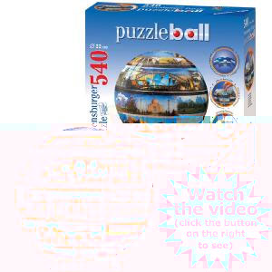 Ravensburger Puzzleball Around The World 540 Piece