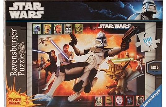 Star Wars Clone Wars XXL Jigsaw Puzzle (100 Pieces)
