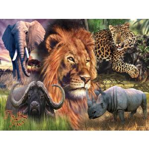 The Big Five 3000 Piece Jigsaw Puzzle