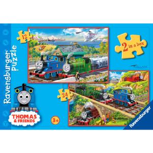 NEW 10 in a BOX THOMAS & FRIENDS RAVENSBURGER BUMPER JIGSAW PUZZLE PACK