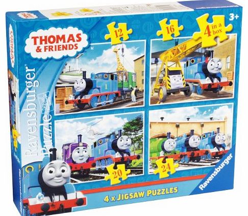 Thomas and Friends 4-in-a Box Jigsaw Puzzle