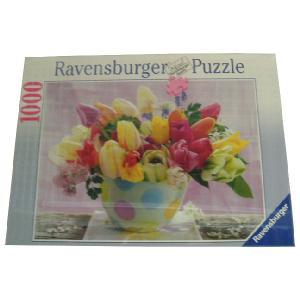 Ravensburger Tulip Greetings 1000 piece jigsaw puzzle
