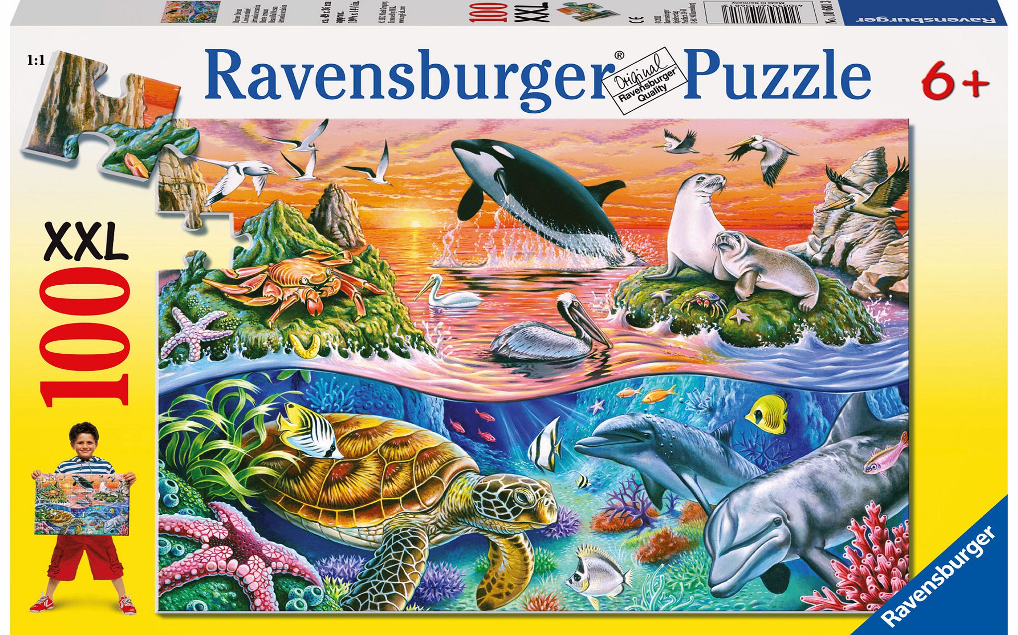 Ravensburger Underwater 100 Piece Jigsaw Puzzle - XXL