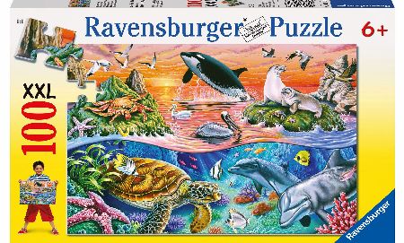 Ravensburger Underwater 100pc Jigsaw Puzzle - XXL
