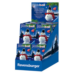 Ravensburger VKK Snowman 77 Piece Junior Puzzle Ball
