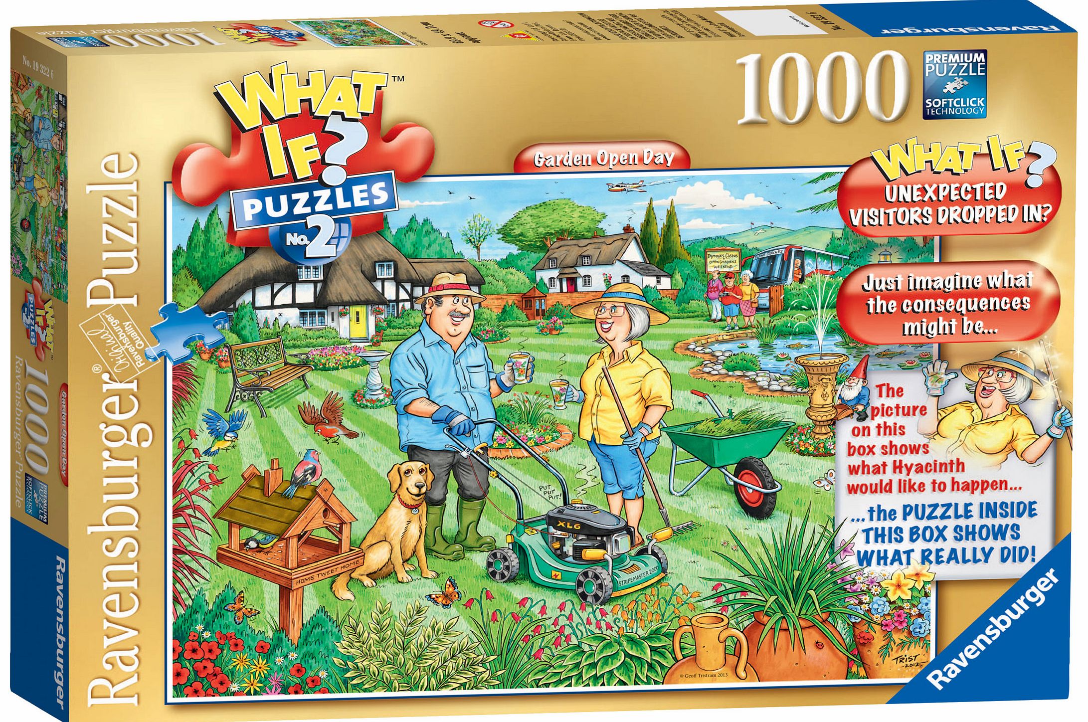 Ravensburger What If? Open Day In The Garden 1000 Piece