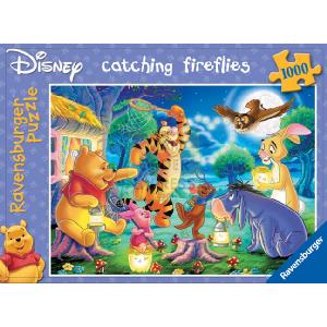 Ravensburger Winnie The Pooh Catching Fireflies 1000 Piece Jigsaw Puzzle