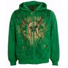 Raw Blue Jeans Raw Blue Moral Vambrane Hoody (Green)