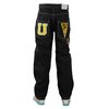 Raw Blue Jeans U (Black / Yellow)