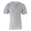 Raw Blue Mens T-Shirts BT-2040 V-Neck Grey /