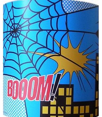 Spiderweb Light Shade - Coordinates with Spiderman Bedding