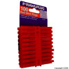 35mm Red Wall Plugs Pack of 100
