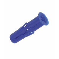 RAWLPLUG andreg; Uno Plugs Blue 4.5-6mm Pack of 80