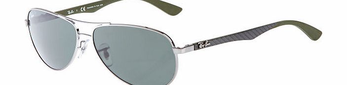 Ray-Ban Aviator Carbon Fibre Sunglasses - Gunmetal