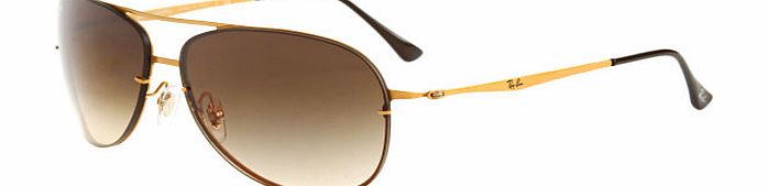 Ray-Ban Aviator Titanium Sunglasses - Gold