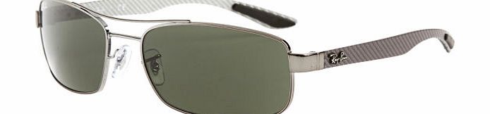 Ray-Ban Carbon Fibre Sunglasses - Gunmetal