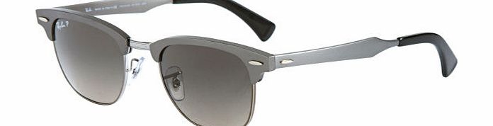 Ray-Ban Clubmaster Aluminum Sunglasses - Gunmetal