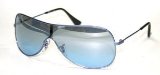 Ray Ban Junior Ray-Ban Junior RJ9507S Sunglasses 210/7C SHINY LIGHT BLUE / SKY BLUE SILVER MIRROR GRAD 0121 Medium