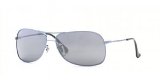 Ray Ban Junior Ray-Ban Junior RJ9508S Sunglasses 210/6G SHINY LIGHT BLUE GRAY SILVER MIRROR 59/13 Medium