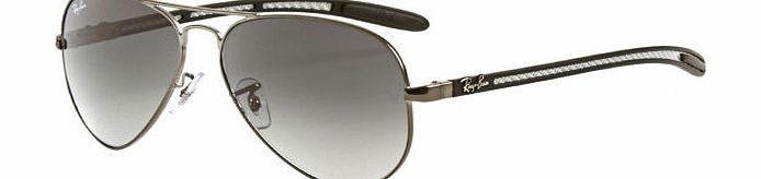 Ray-Ban Mens Ray-Ban Aviator Carbon Fibre Sunglasses -