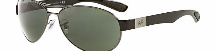 Ray-Ban Mens Ray-Ban Solid Colour Sunglasses - Gunmetal