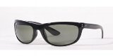 Ray-Ban Ray Ban 4089 Sunglasses 601/58 SHINY BLACK GREEN CRYSTAL POLARIZED 62/19 Large