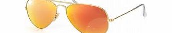 Ray Ban Ray-ban Aviator Sunglasses Rb3025 112/4d Matte