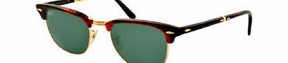 Ray Ban Ray-ban Folding Clubmaster Sunglasses Rb2176 990