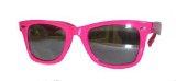 Neon Pink Wayfarer Style Sunglasses