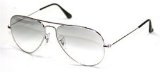 Ray-Ban 3025 Sunglasses 003/3G SILVER WHITE GSM 55/14 Small