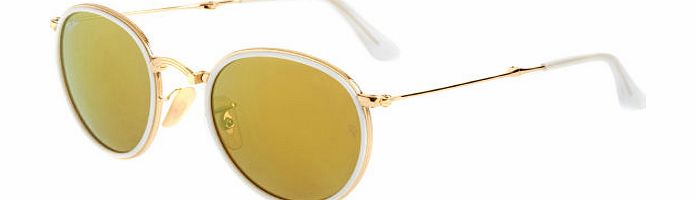 Ray-Ban Womens Ray-Ban Folding Flash Lense Sunglasses -