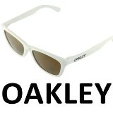 OAKLEY Frogskins Sunglasses - Matte White/Gold 03-209