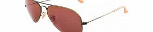 RayBan RB3025 58 Aviator Brushed Bronze 167-2K