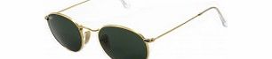 RayBan RB3447 50 Round Metal Gold 001 Sunglasses