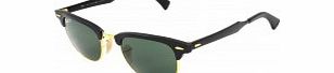 RayBan RB3507 51 Clubmaster Aluminum Black