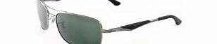 RayBan RB3515 58 Active Lifestyle Gunmetal