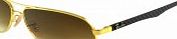 RayBan RB8313 61 Tech Carbon Fibre Gold 001-51