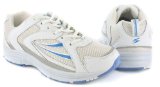 Sports Image `Explode` Womens Lace Up Running Trainers - White/Light Blue - 3 UK