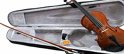 1/2 size Natural Violin Beginner Student Pack Package Outfit With Case, Bow and Rosin *NEW*