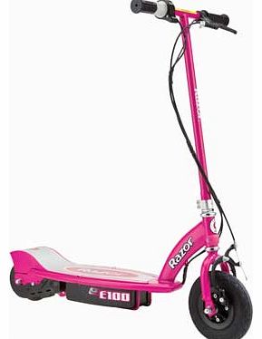 razor E100 Electric Scooter Pink