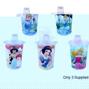 First Years Disney Princess 10oz Disposable Cups x 3