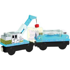 RC2 Learning Curve Thomas Sodor Ice Delivery Crane and Trailor