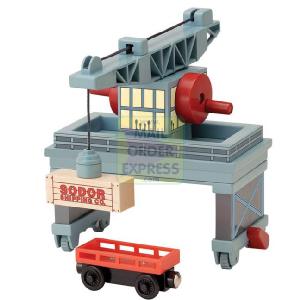 RC2 Learning Curve Thomas Wooden Railway Rolling Crane