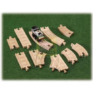 RC2 Learning Curve Thomas Wooden Raliway Expansion Track Pack With Fearless Freddie Engine