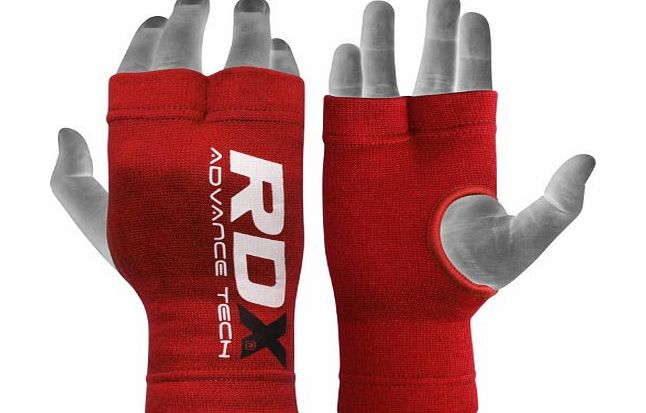 RDX Authentic RDX Boxing Fist Hand Inner Gloves Bandages Wraps MMA Muay Thai Punch Bag Kick BLack-Large