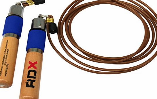 RDX Authentic RDX Professional Ultra 200 RPM Boxing Speed Rope Skipping Jump Fitness Nylon 10F Workout