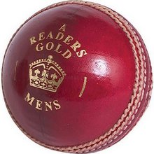 BOX OF 6 Readers Gold and#39;Aand39; Cricket Ball