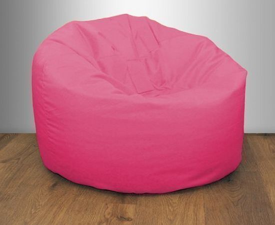 Ready Steady Bed Childrens Teens Water Resistant Medium Bean Bag with Beans, Pink