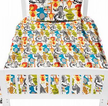 Ready Steady Bed Preorder for 14/12/2014 Delivery - Childrens Single Bed Size Born Free Print Duvet Cover Set. Size: 135cm x 200cm